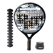 Paleta Padel Para Todos Halcon Eva + Protector Y Grip