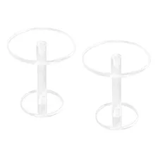 2x Pedestal Display Riser Stands Fashion 8 Cm De Alto