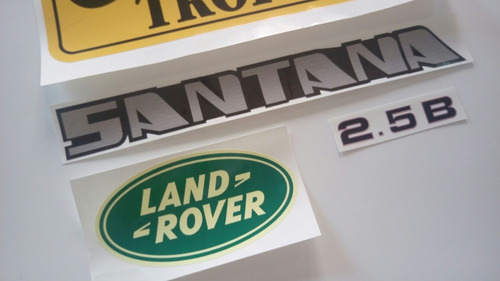 Land Rover Santana Calcomanias  Foto 2