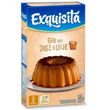 Pack X 90 Unid. Flan Dulce De Leche 60 Gr Exquisita Flanes