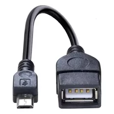 Cabo Otg Usb Samsung LG Adaptador Pendrive P/celular E Tabl