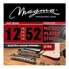  Encordado Para Guitarra Eléctrica Magma 012-052 Ge170n