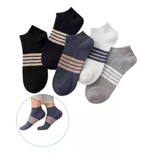 Tobillo Calcetines De Bambú Antiolor Para Hombre Mezcla 5p 