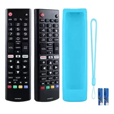 Control Para LG Smart Tv Akb75675304 + Funda + Pila