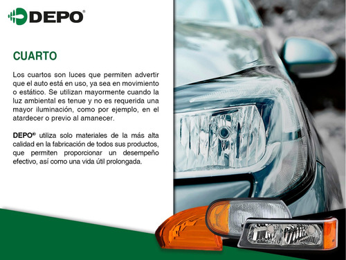 Cuarto Izq mbar S/foco Oldsmobile Bravada 91 Al 94 Depo Foto 6