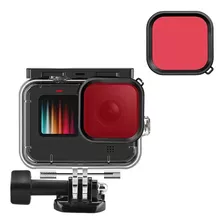 Filtro De Mergulho Vermelho Para Gopro 9 E 10