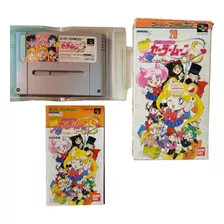 Sailor Moon Kondo Puzzle Completo Japonés Super Famicom Snes