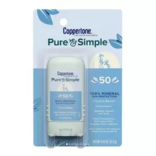 Coppertone Pure Simple Spf 50 Sunscreen Stick Protetor Solar