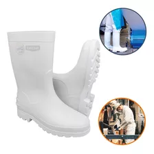 Bota Galocha Pvc Limpeza Açougue Industria Cozinha Cano 25cm