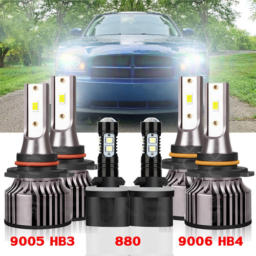 Kit De Faros Led 880 9005 9006 For Dodge Stratus 2003-2005 Foto 2