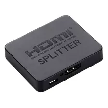 Adaptador Hdmi De 1 Hdmi Macho A 2 Hdmi Machos Splitter Sm-f7805 Negro De 8m