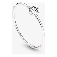 Pandora Brazalete Stitch Mordiendo Original Plata S925