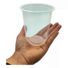 Vasos Curvos 500 Pzas Material Pp 16 Oz, 490 Ml Para Sellar Color Transparente