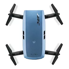 Drone Jjrc H47 Elfie+ Com Câmera Hd Metal Blue 1 Bateria