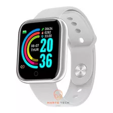 Relógio Smartwatch D20 - Prata Original Bluetooth Fitpro