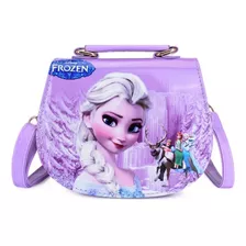 Bolsa Frozen Princesa Ombro Minibag Moda Blogueirinha Bebê 