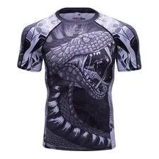 Polera Deportiva De Compresión Primera Capa Rashguard Cobra