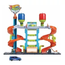 Pista Hot Wheels City Color Shifters Lava Rápido Mega Torre