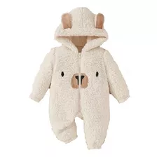 Mameluco Mono Bebe Teddy Calientito Tipo Polar