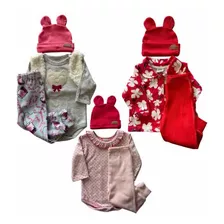 Kit 3 Conjunto Infantil Menina Roupa Feminina Bebê Lindas