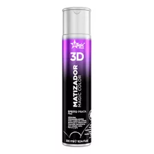 Máscara Matizadora Efeito Prata 3d Loiro Magic Color 300ml