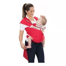 Cangurera Bebe Evenflo Close To Heart Ergonomica 2 Posiciones Color Rojo