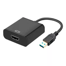 Cabo Adaptador Conversor Usb X Hdmi 1080p Multi Telas Placa