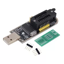 Programador Usb Ch341a Bios Eeprom 24 25 Spi Flash Ch341