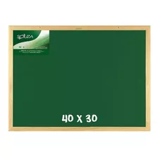 Quadro Escolar Verde 40x30 Souza