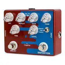 Pedal Pedaleira Caline Distortion Delay + Nf + Garantia