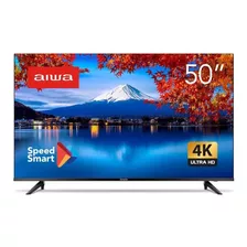 Smart Tv 50'' 4k Dolby Áudio Aws-tv-50-bl-01 Aiwa Bivolt