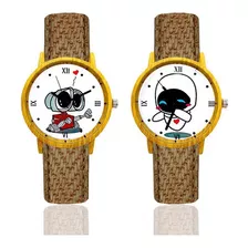 Reloj De Pareja Walle Y Eva + Estuche Dayoshop