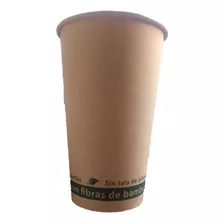 Vaso Biodegradable De Bambú 12 Onzas Caja Con 1000 Pzas