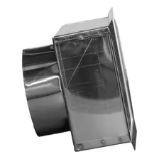 Caja Para Rejilla De Ventilación Por Pared Acero Inox 430