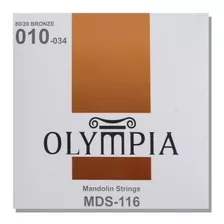 Encordado Mandolina Olympia Mds116 Bronze Tensión M Cuo