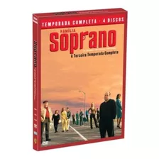 Dvd Família Soprano 3° Temp Completa