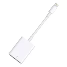 Adaptador Lightning Leitor Cartão Sd P/ iPhone X 6 7 8 iPad 