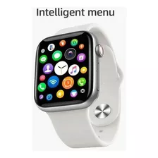 Smartwatch Iwx8 X8 - Relógio Digital Inteligente Cor Da Caixa Prata Cor Da Pulseira Rosa