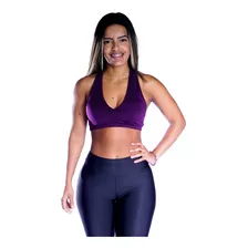 Top Fitness Academia C/ Bojo Liso Tops Para Malhar Nadador 