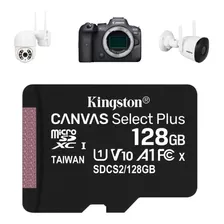 Cartão Memória Microsd Tf 128gb Para Gravação Vídeo Câmera
