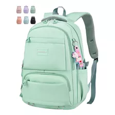 Mochila Escolar Antirrobo Impermeable De Moda Para Niñas Segundarias Viaje Laptop 15.6 Inch