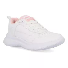 Tenis Deportivo Niña Blanco Escolar 038-40