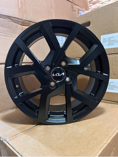 Rines 15 Para Kia Rio K3 4_100 Satin Black Foto 2