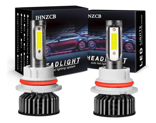 Kit De Faros Led 9007 De Alta Y Baja Intensidad, 6000 K