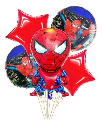 Globos Metálicos De Spiderman - S/. 28 en Melinterest