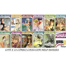 Comics Milo Manara Lote Por 11 Ejs + 2 Revistas De Coleccion
