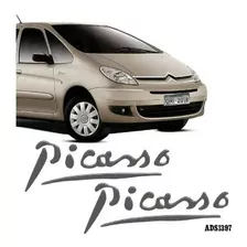 Adesivos Citroën Xsara Picasso Emblema Grafite Frete Grátis