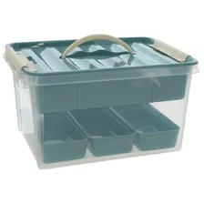 Caja Multifuncional De Plástico 18 Litros