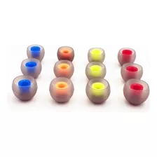 Eartips Silicone P/ Fone Ouvido Kz S2 Zax Edx Zsx Trn Ba8