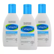 Kit 3 Cetaphil Loção De Limpeza - 120ml